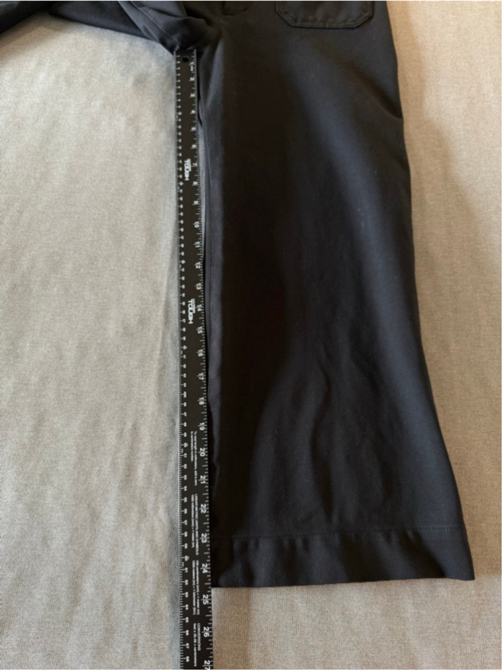 Anthropologie Maeve Colette cropped wide-leg pants black Size 27 - Picture 5 of 10